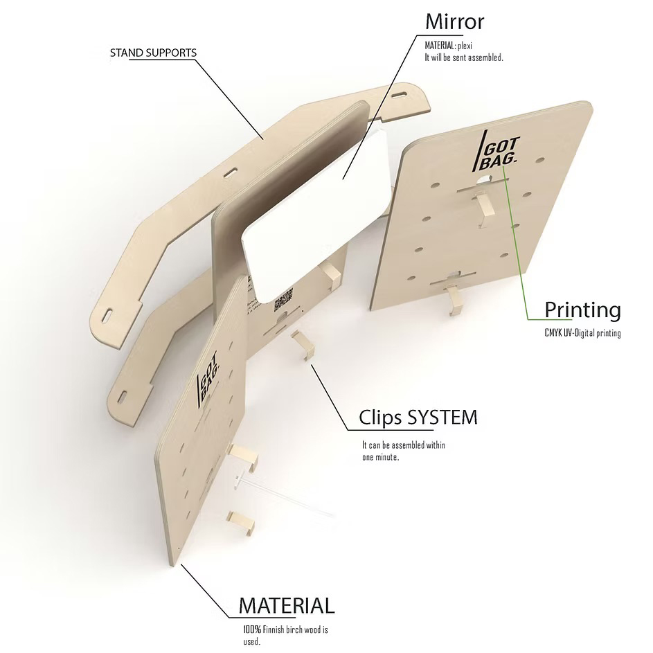 Got Bag Eyeglass Counter Display - Image 2