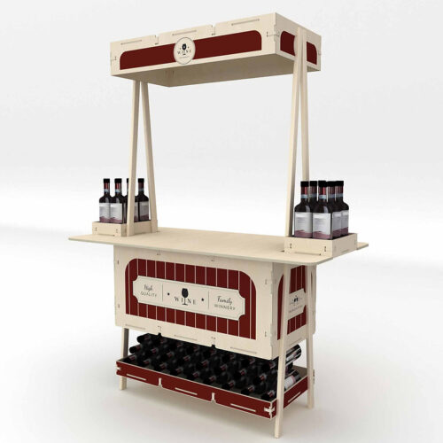 Beverage Gondola Display
